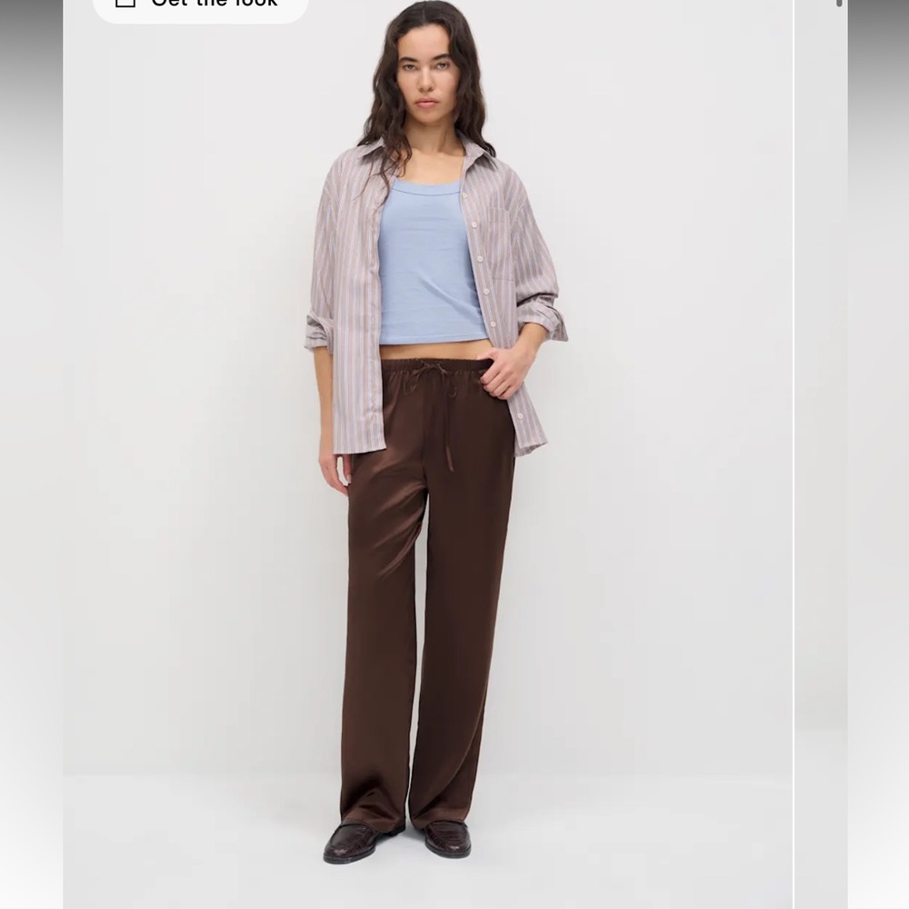 Reformation Olina silk pant